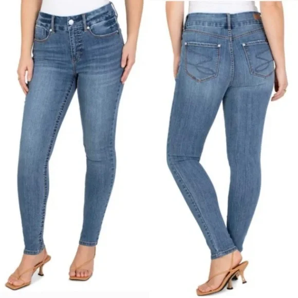 Seven7 Jeans Seven Jeans Tummyless High Rise Skinny Jeans - Main Image